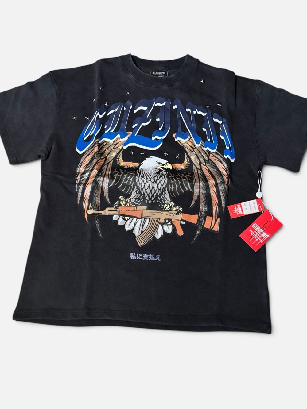 Black Eagle Graphic Short Sleeve Tee